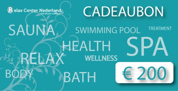 Faculteit melk wit Besnoeiing Cadeaubon prive sauna Relax Center Nederland