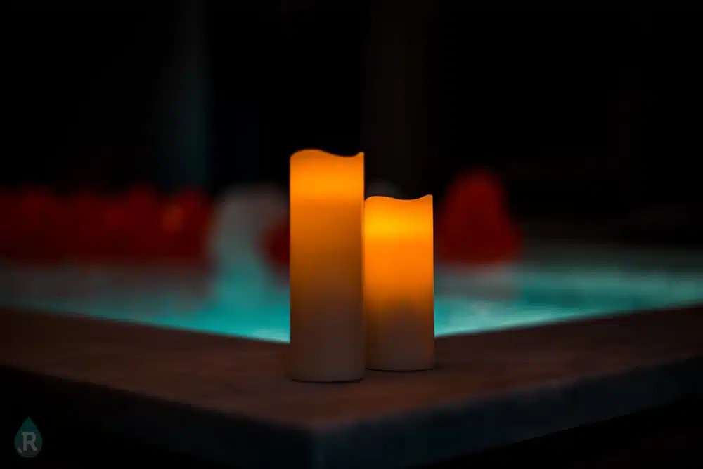 prive sauna met whirlpool, sauna, stoomcabine, ounge en infrarood sunshower kaarsen romantisch relax center amersfoort zuid