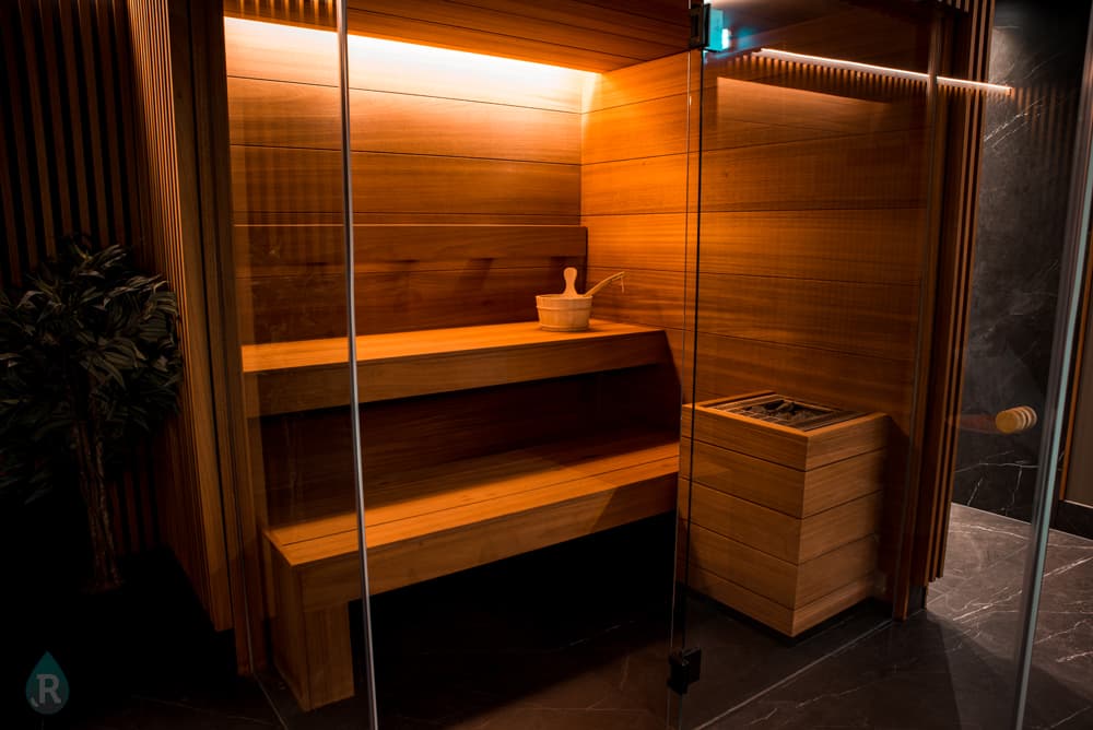 finse sauna volledig prive