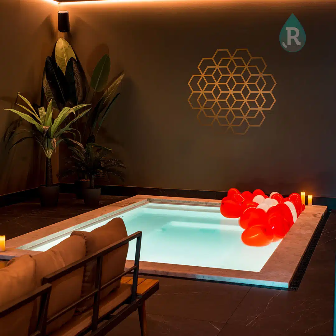 Romantisch arrangement prive sauna