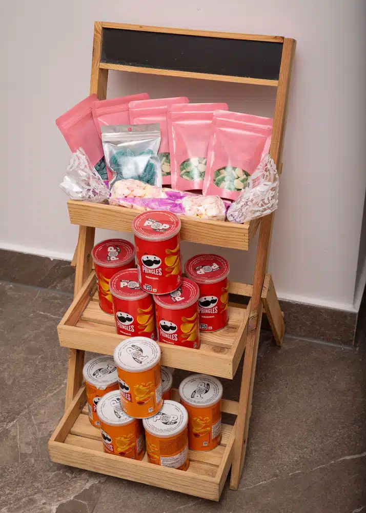 pringles en andere hapjes